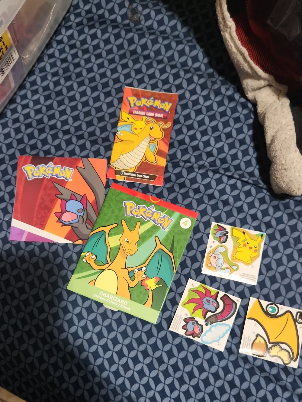 2025 McDonald’s Pokémon Charizard Sticker Activity Sheet #4 (NEW)(UNOPENED)